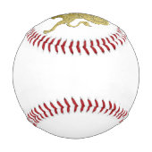 Balle De Baseball Lion Royal Doré (Devant)