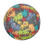 Balle De Baseball Little cute funny monsters (Devant Gauche)