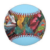 Balle De Baseball Lizard Leaves & Couleur  (Devant)