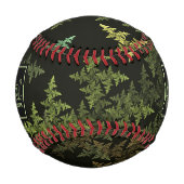 Balle De Baseball Logo de Fractal Camouflage Systems (Devant)