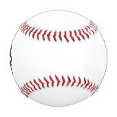 Balle De Baseball Logo d'entreprise simple blanc (Devant)