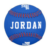 Balle De Baseball Logo Indiana State (Dos)