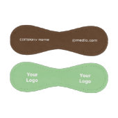 Balle De Baseball Logo personnalisé simple et élégant ici société g (Panneaux)