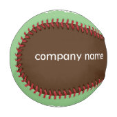 Balle De Baseball Logo personnalisé simple et élégant ici société g (Devant Gauche)