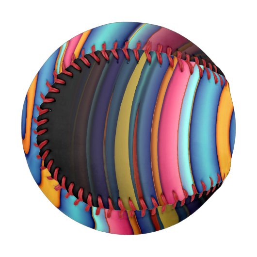 Balle De Baseball Lollipop Abstraite (Devant Gauche)