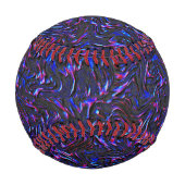 Balle De Baseball Looking like blue and pink texturel of wall (Dos)