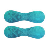 Balle De Baseball Lotus texturé bleu (Panneaux)