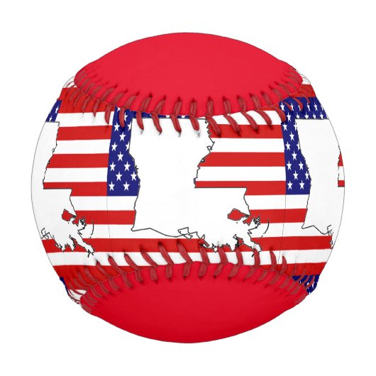BALLE DE BASEBALL LOUISIANA (Devant)