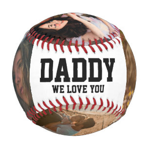 Balle De Baseball Love daddy ever 5 photos grille collage père jour
