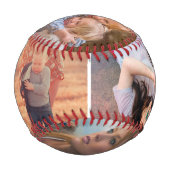 Balle De Baseball Love daddy ever 5 photos grille collage père jour (Devant)