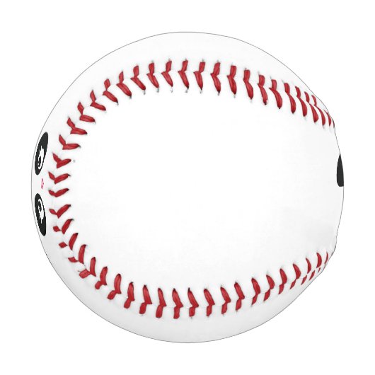 Balle De Baseball Love Panda® (Devant Gauche)