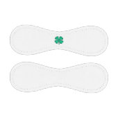 Balle De Baseball Lucky 4 Leaf Irish Clover baseball blanc (Panneaux)