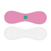 Balle De Baseball Lucky 4 Leaf Irish Clover baseball rose (Panneaux)