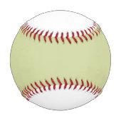 Balle De Baseball Lucky 4 Leaf Irish Clover lt green white basball (Dos)