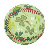 Balle De Baseball Lucky Shamrock Baseball (Devant Gauche)