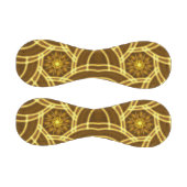 Balle De Baseball “Luminous Star Portal – Symmetrical Golden Fractal (Panneaux)