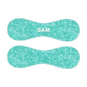 Balle De Baseball Luxe Turquoise Parties scintillant Bold Sport Mono (Panneaux)