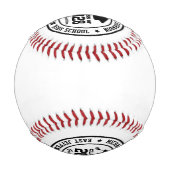 Balle De Baseball Lycée Diplômé Collège Classe de fin d'études (Dos)