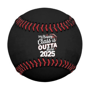 Balle De Baseball Ma classe heureuse est partie d'ici 2025 Senior Gr