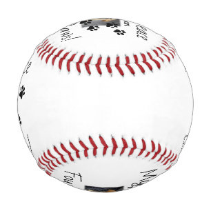Balle De Baseball Ma paix repose sur quatre pattes - Citation de l'a