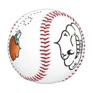 Balle De Baseball Macho Poop - Brootsch le PooPoo