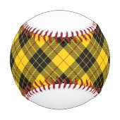 Balle De Baseball MacLeod Tartan Plaid Clan écossais (Devant)