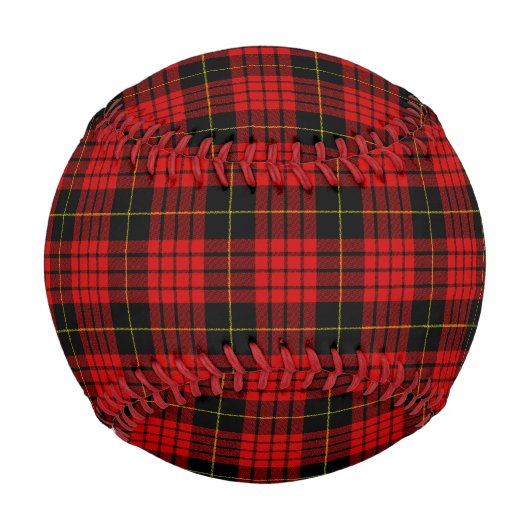 Balle De Baseball MacQueen Tartan (Devant)