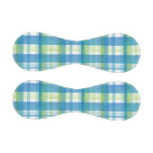 Balle De Baseball Madras Plaid Green et Blue (Panneaux)