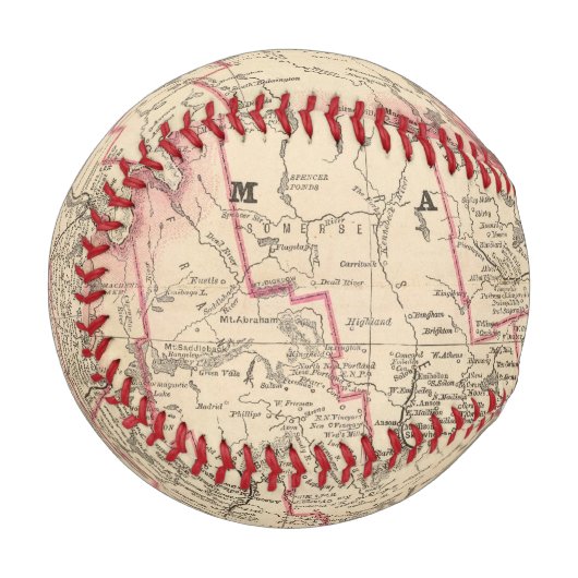 Balle De Baseball Maine 6 (Devant Gauche)