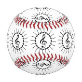 Balle De Baseball Mandala musical (Dos)