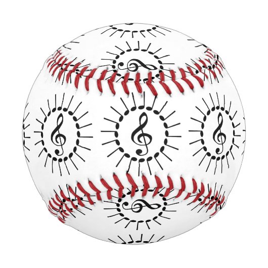 Balle De Baseball Mandala musical (Devant)