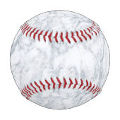 Balle De Baseball Marbre blanc (Devant)