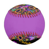 BALLE DE BASEBALL MARDI GRAS (Dos)