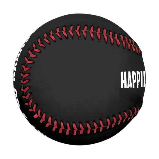 Balle De Baseball MARIAGE Baseballs HEUREUSEMENT JAMAIS APRÈS (Devant Gauche)