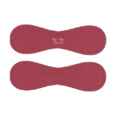 Balle De Baseball Maroon Couple Personnalisable M. Et Mme Mariage (Panneaux)