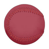 Balle De Baseball Maroon Couple Personnalisable M. Et Mme Mariage (Devant Gauche)