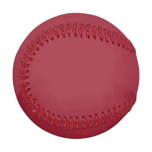 Balle De Baseball Maroon Couple Personnalisable M. Et Mme Mariage (Devant Gauche)
