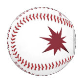 Balle De Baseball Maroon Custom Photo Baseball, pour entraîneurs, jo (Devant Gauche)