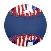 BALLE DE BASEBALL MASSACHUSETTS (Dos)