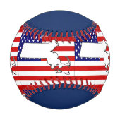 BALLE DE BASEBALL MASSACHUSETTS (Devant)