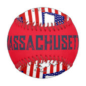 Balle De Baseball Massachusetts (Dos)