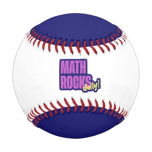 Balle De Baseball Math Rocks Daily (Dos)