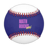 Balle De Baseball Math Rocks Daily (Devant)