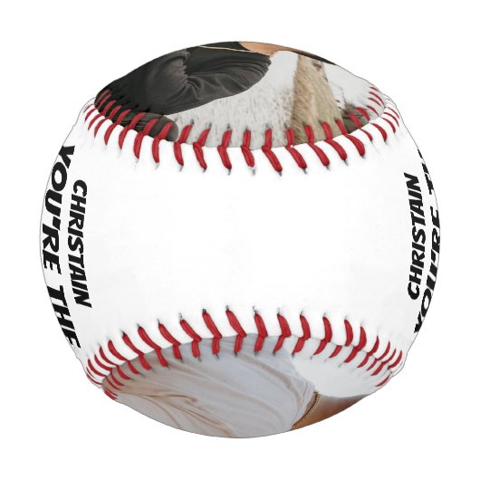 Balle De Baseball Meilleur attraper jamais personnalisé l'un d'un ge (Dos)