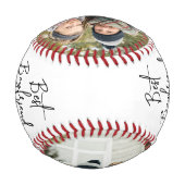 Balle De Baseball Meilleur Boyfriend Ever Script 2x Photo (Dos)