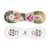 Balle De Baseball Meilleur Chien Papa Devis Photo Collage Amoureux d (Panneaux)