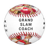 Balle De Baseball Meilleur Coach jamais photo (Devant)
