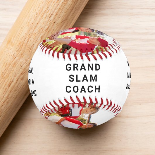 Balle De Baseball Meilleur Coach jamais photo