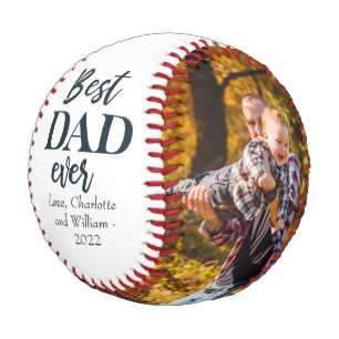 Balle De Baseball Meilleur DAD jamais Navy Blue Fête des pères Baseb