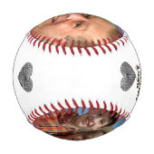 Balle De Baseball Meilleur Grand-Père Éver 2-Photo Collectionner (Dos)